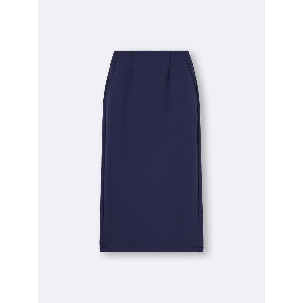 Gu By Uniqlo Puff Sweat Narrow Skirt+ec  Length 88.0 To 92.0 Cm 