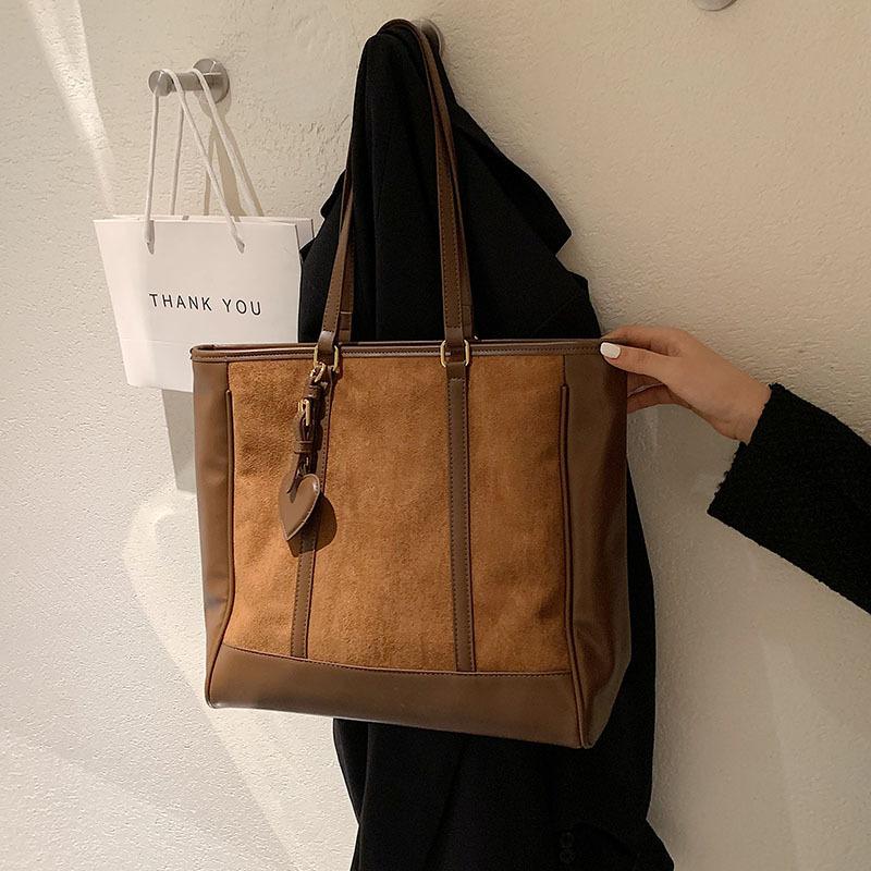 large suede handbags