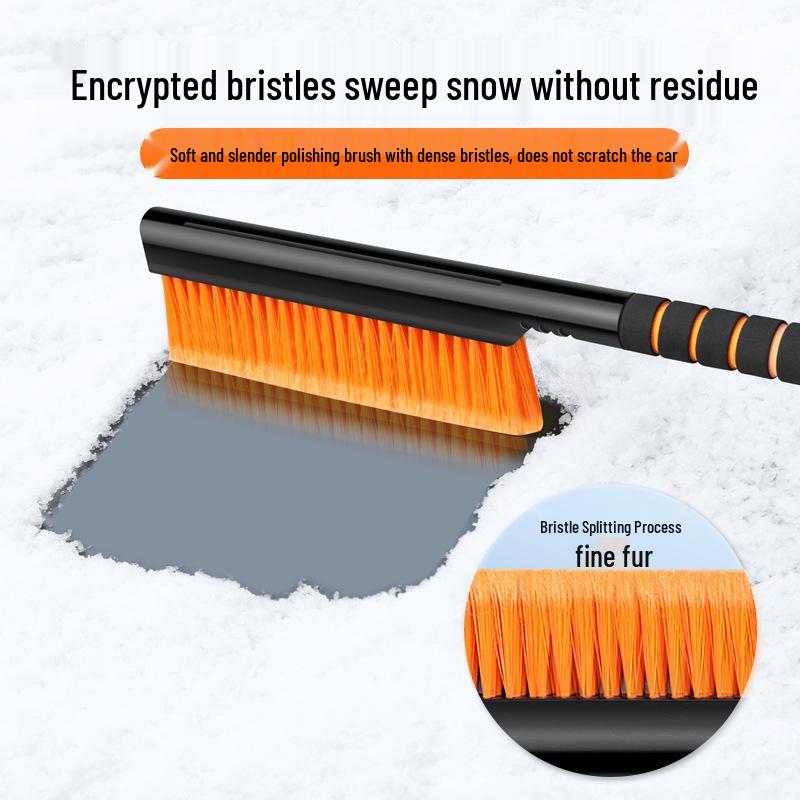 2025 Multi-Functional Car Snow Shovel & Brush for Windshield De-icing & Defrosting