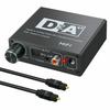 HiFi DAC Amp Digital To Analog Audio Converter RCA 3.5mm Jack Headphone Amplifier with Toslink Optical Coaxial Input Output
