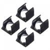 Uxcell V6 Fan Cover, Radiator Cooling Fan Cover, Black, for 3D Printers, 4 Pieces