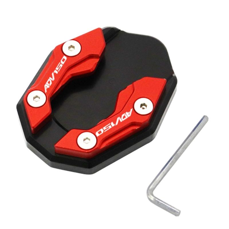 

Мотоцикл для PCX125 PCX160 PCX150 Боковая подставка Увеличенная пластина Подставка Расширение красный