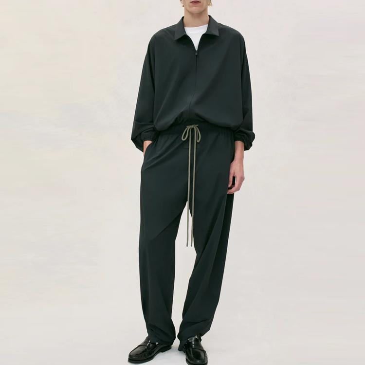 Fear of God Essentials Overshirt Black Men Outerwear 202SU244490F