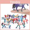 Western Mythology Creature Unicorn Pvc Decor With Realistic Design For Kids Playroom