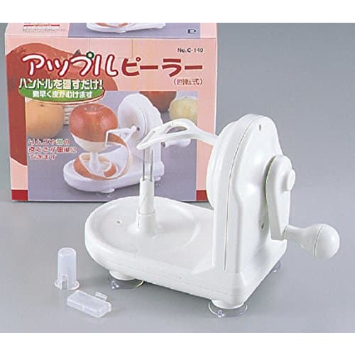 PEARL METAL Apple Peeler, White, C-140