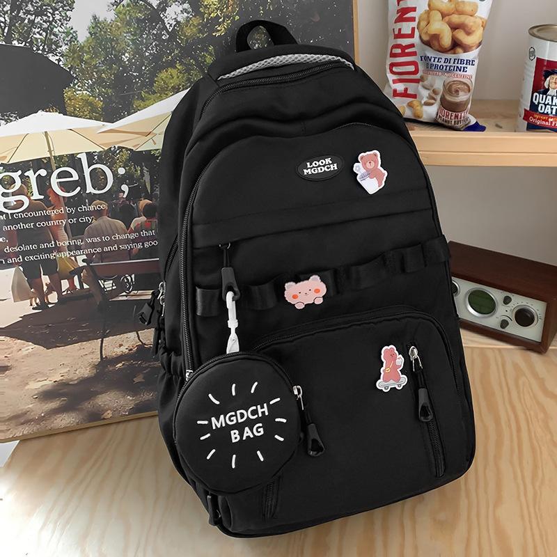 School bag for girls, primary school students, children's high-value color matching, high-quality fashion for middle school students, backpack