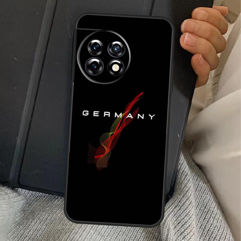 Germany Flag Emblem Case For OnePlus 15 13 12 11 13R 13T 10T 10R 12R OnePlus Nord 5 CE 2 3 4 Lite N20 N30 Cover