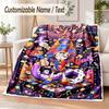 Der Erstaunliche Digitale Zirkus Individueller Name Flanell-Kuscheldecke Weich Warm für Sofa Bett Innenbereich Heimgebrauch