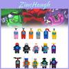 Conjunto de Blocos de Construção Mini Colorido de ABS Espacial Among Us com 16 Figuras Para Jogos Divertidos em Família