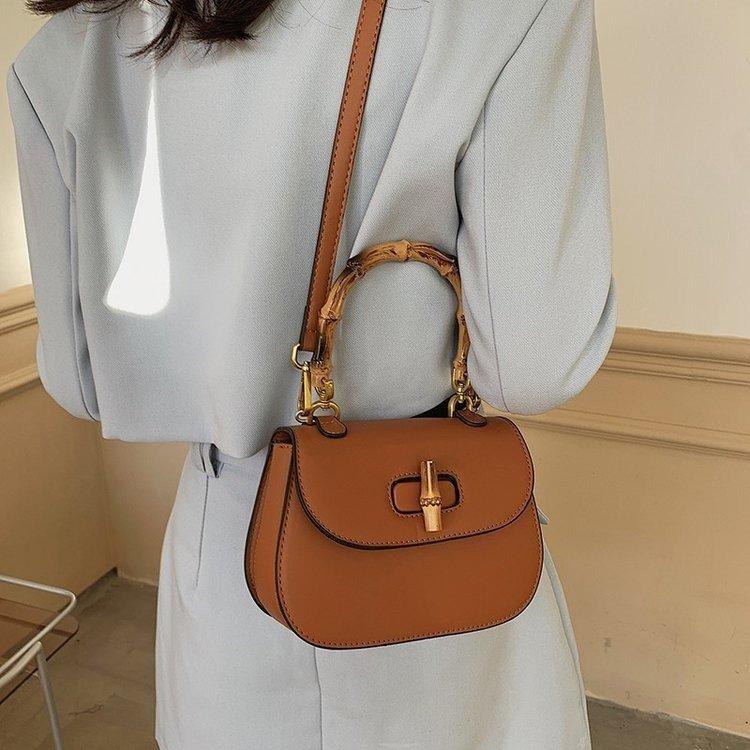 

Дизайнерская женская сумка с бамбуковой ручкой, роскошные дизайнерские сумки через плечо для женщин, высококачественная сумка через плечо, женский кошелек