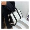 Korean Fashion Canvas Bag Korean Instagram Large Capacity Handheld Bag Women Commuter Shoulder Crossbody Tote