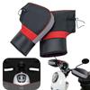 1Pair Motorcycle Handlebar Muffs Protective Motorcycle Scooter Thick Warm Grip Handle Bar Muff Rainproof Winter Warmer Gloves