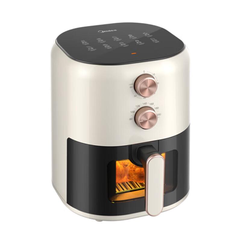 Midea 4.5L Visual Window Air Fryer CN Plug (adapter Included)