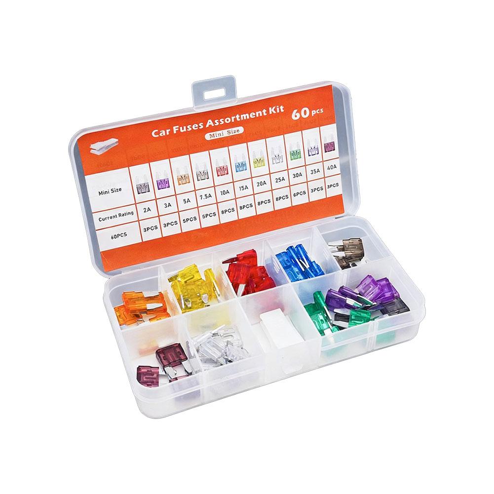 

NEW Car Fuse Blade Fuse Kit Fuses Automatic Truck Blade The Fuse Insurance Insert Insurance of Xenon Piece Lights Auto Accessory