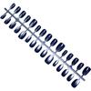 30pcs Cat Eye Press On Nails Short Square Reusable Nail Tips for Women Salon Quality Fake Nails for Date Nights