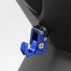 CNC Alu Motorcycle Blue M6 Carry Helmet Bottle Hanger Holder Hook Universal