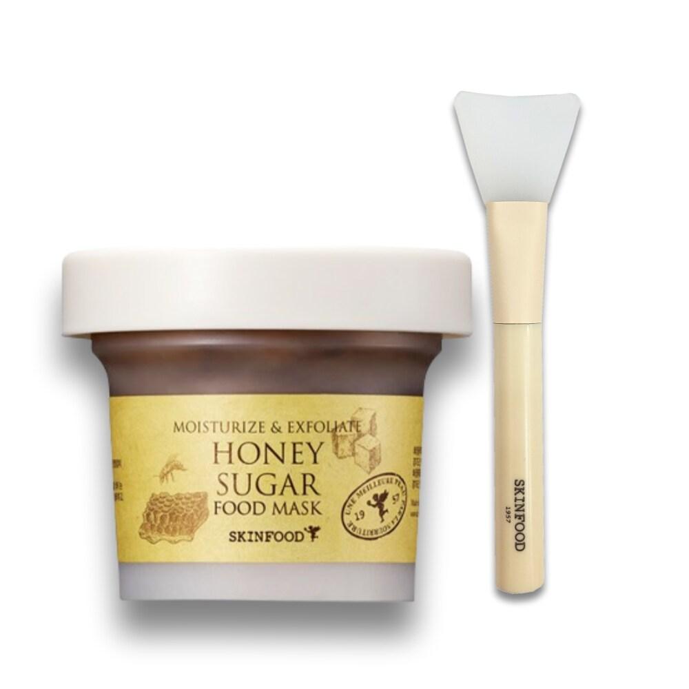 

Маска Skinfood Honey Sugar Food 120 г + 1 смываемая силиконовая щеточка