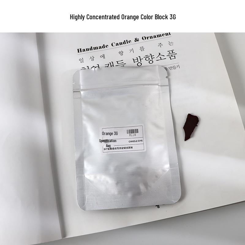 High-Concentration DIY Candle Pigment: Solid Pigment for Easy and Strong Wax Coloration