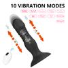 Remote Control Vibrator Sex Toy Silicone Vibrating Toy with 10 Vibration Modes Wearable Thrusting Dildo Adult Toy for Men Women