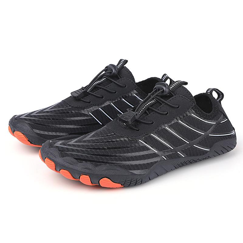 

Новые импортные кроссовки для мужчин и женщин, быстросохнущие, нескользящие и износостойкие, для плавания на берегу моря, подводного плавания 46 чёрный