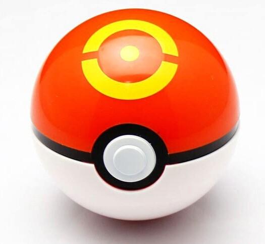 1Pc Pokeball + 1pc Free Random  Figures Inside 1:1 Anime Action & Toy Figures Christmas Gift for Children