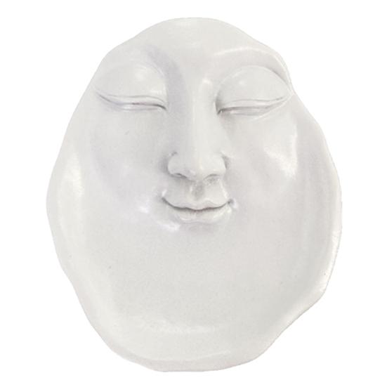 

Yousheng Modern Face Jewelry Dish Small Resin Trinket Tray Aesthetic Ring Necklace Organizer for Home Living Room Bedroom Vanity Decor