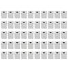 50pcs Steel Square Spacer Beads Stainless Steel DIY Necklace Accessories  Bracelet Making