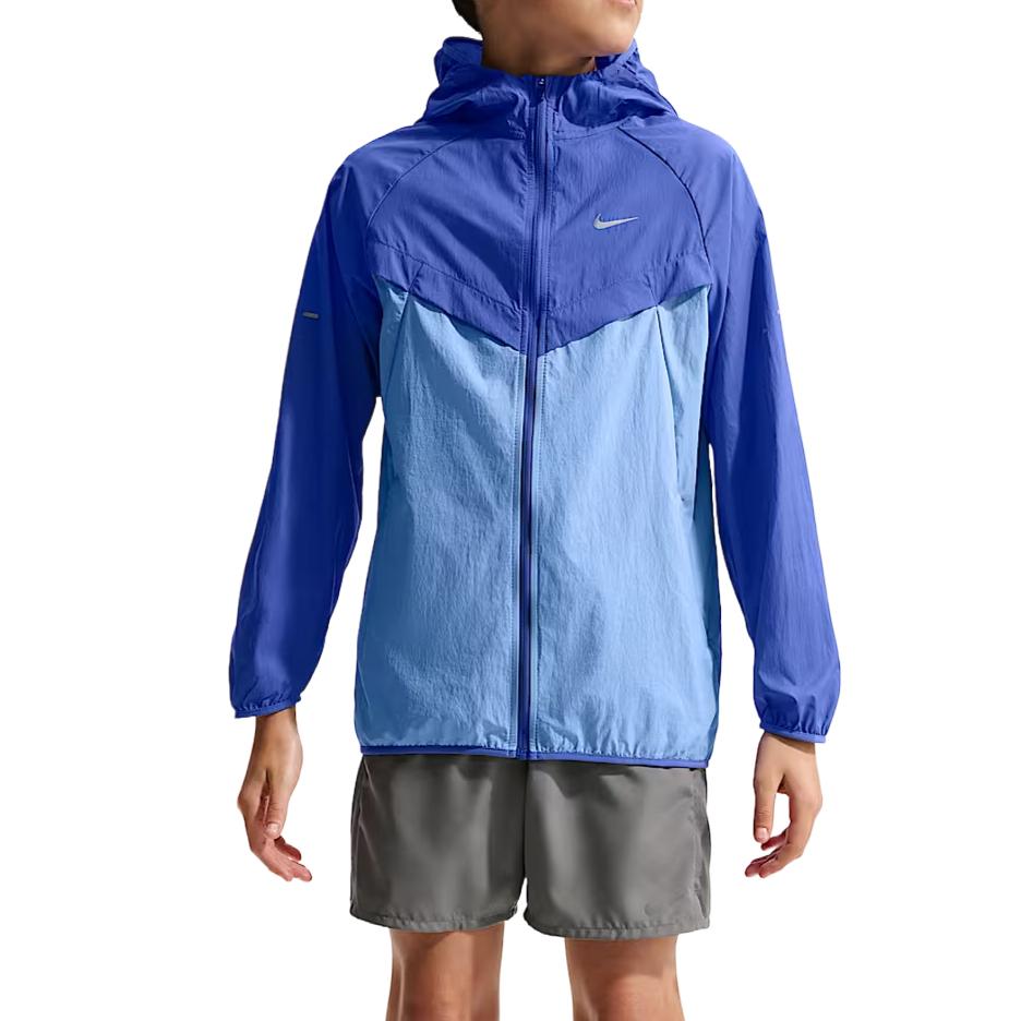 Детская водоотталкивающая дышащая куртка с капюшоном Nike Stride Repel IO4566-430 S
