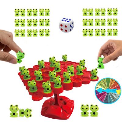Děti Matematické hračky Balanční deskové puzzle Žába Balanční strom Montessori Vzdělávací Rodič-dítě Interaktivní stolní hra Hračky Dárek