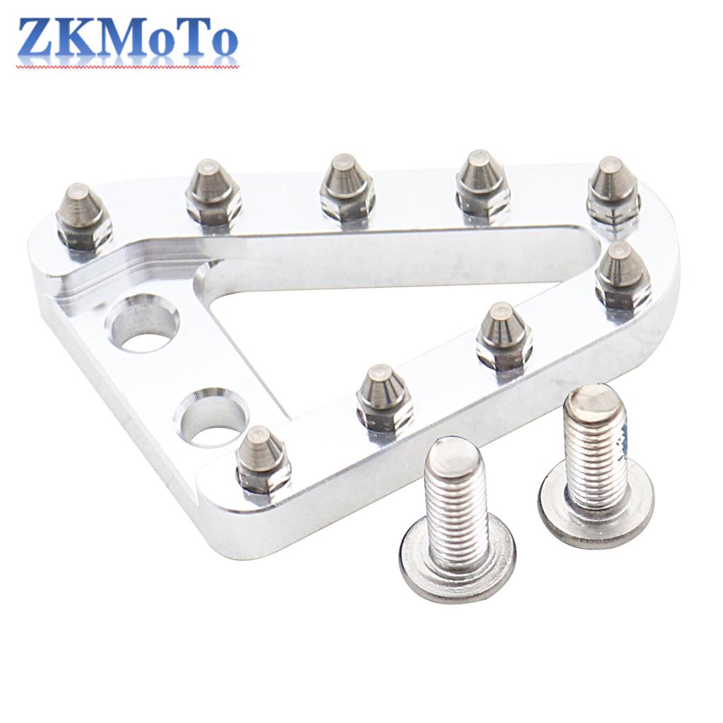 CNC Rear Brake Pedal Step Plate Tip For KTM SX SXF EXC EXCF XC XCF XCW XCFW TC TE 2008 2009 2010 2011 2012 2013 2014 2015 2016