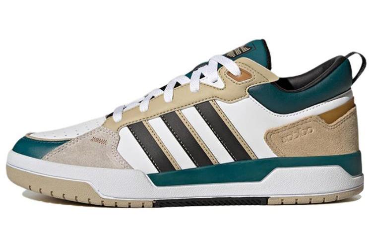 Adidas Neo 100DB  White Bluegreen Light Brown  GX7145 36.5