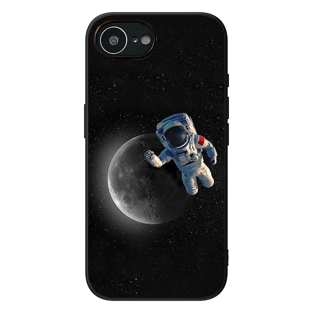 Astronaut Moon Stars Sky Phone Cover for Samsung Galaxy A36 A17 A26 A07 A35 A54 A53 A13 A33 A34 S8 S9 S20 S21 FE S10 Plus Case