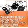 Carburetor Repair Kit, Fit For Zama C1Q-S75, C1Q-S75A, C1Q-S76, C1Q-S76A, C1Q-77, C1Q-77A, C1Q-S84, C1Q-S84A, C1Q-S84B, C1Q-S85, C1Q-S85A carburetor,