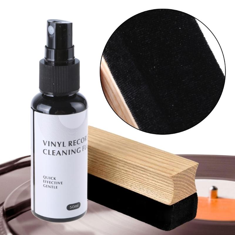 Velvets Cleaning Brush for Vinyls Records AntiStatic Cleaner Removes Dust and Debris