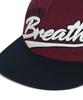 BROWNBREATH Coloration Flat Visor Cap - Burgundy