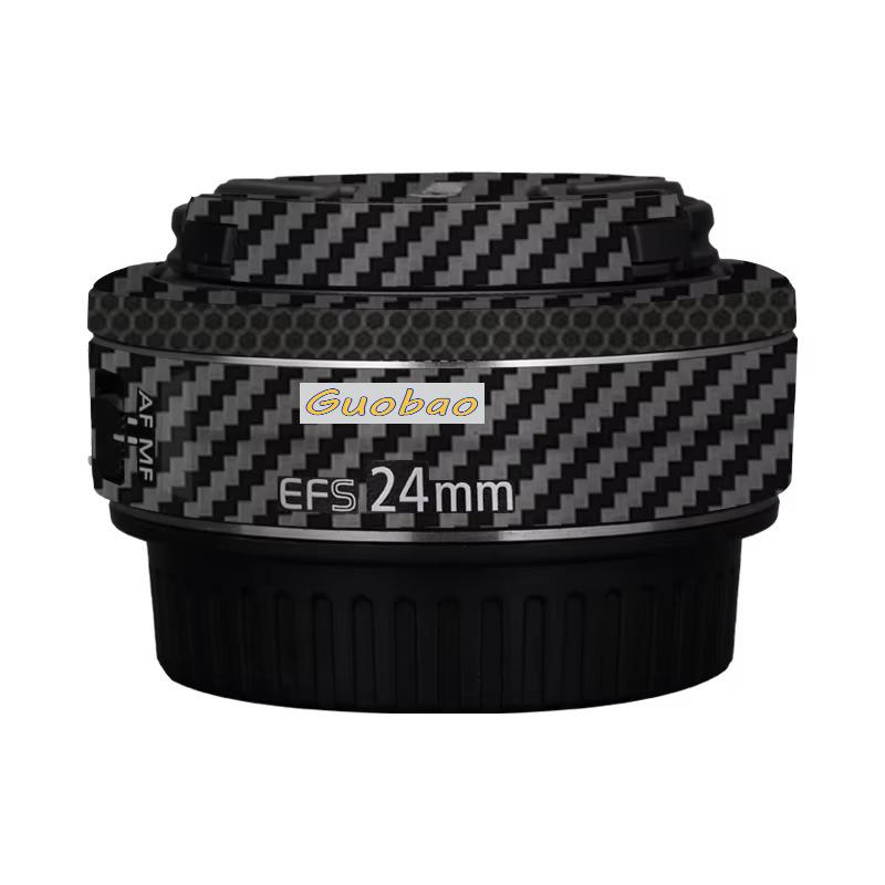 For Canon EF-S 24mm F2.8 STM Lens Decal Skin for Canon EF-S24 F2.8 Lens Cover Film 24 2.8 Protective Sticker for canon 24mm 2.8