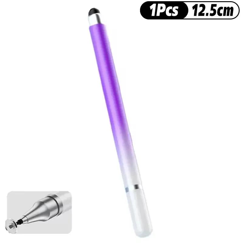 2IN1 Universal Stylus Pen High Sensitivity Tablet Drawing Capacitive Touch Pen for Samsung Iphone Cellphone Tablet Screen Pencil