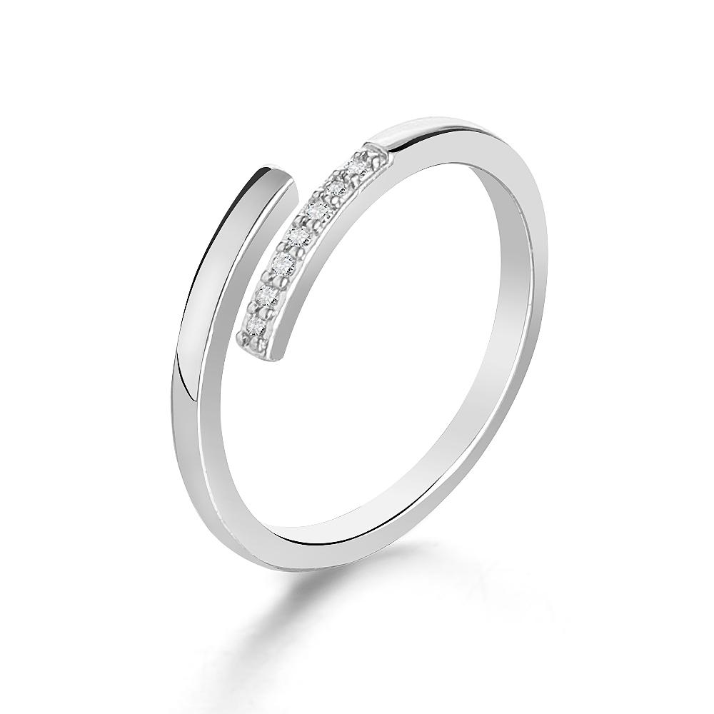 

Открытие кольца Регулируемые ювелирные изделия Кольцо для девушки Модная девушка Легкое роскошное кольцо Открытое кольцо Резьба Роскошное кольцо Изысканный комплект ювелирных изделий для пары серебряный