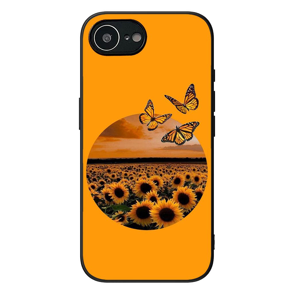 Sonnenblumen-Schmetterlingsblumen-Handyhülle für Motorola Moto Edge 70 60 Fusion NEO Pro G Stylus G56 G96 G52 G04 G05 G85 G84 Hülle