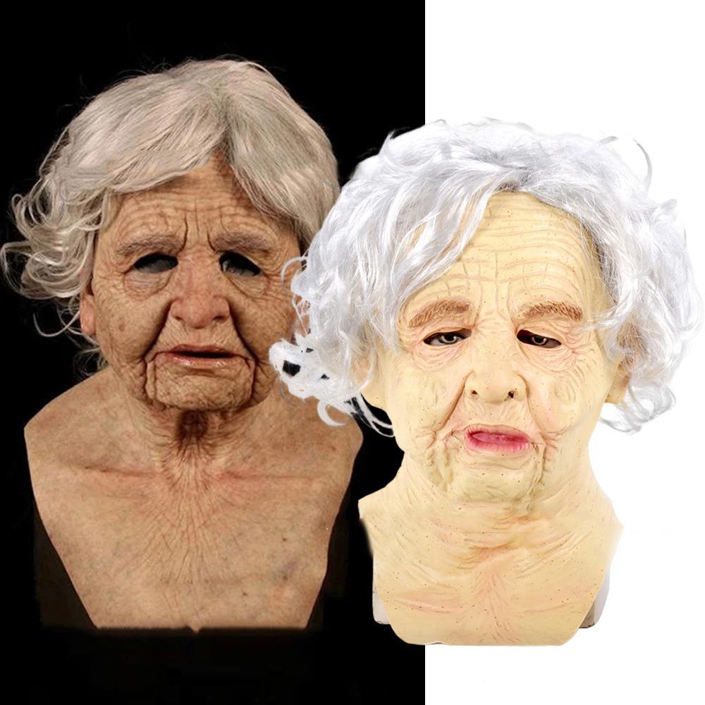 Party Carnival Party Party Supplies Cosplay Props Old Man Mask Masquerade Mask Halloween Decoration