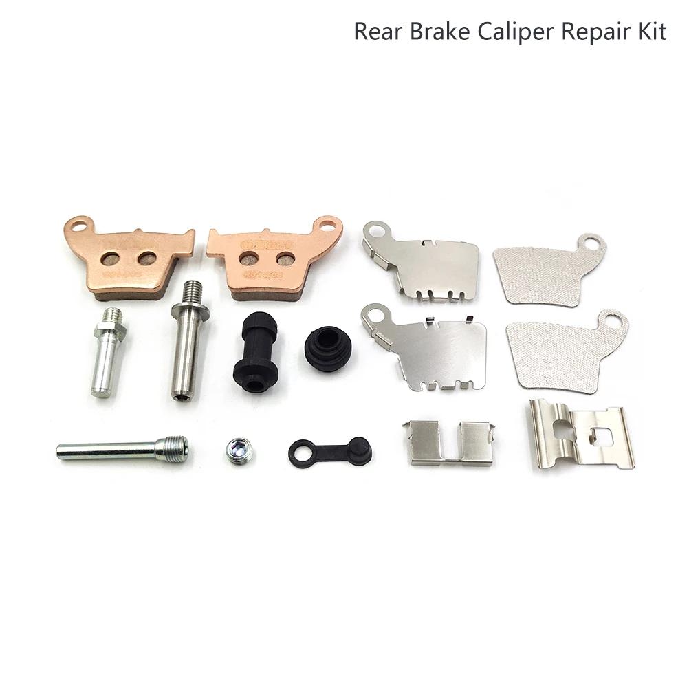Motorcycle Front Rear Brake Kit For NISSIN HONDA CR125R CR250R CRF250X CRF450X Caliper Screw Spring Brake Pads Brake Pump Repair