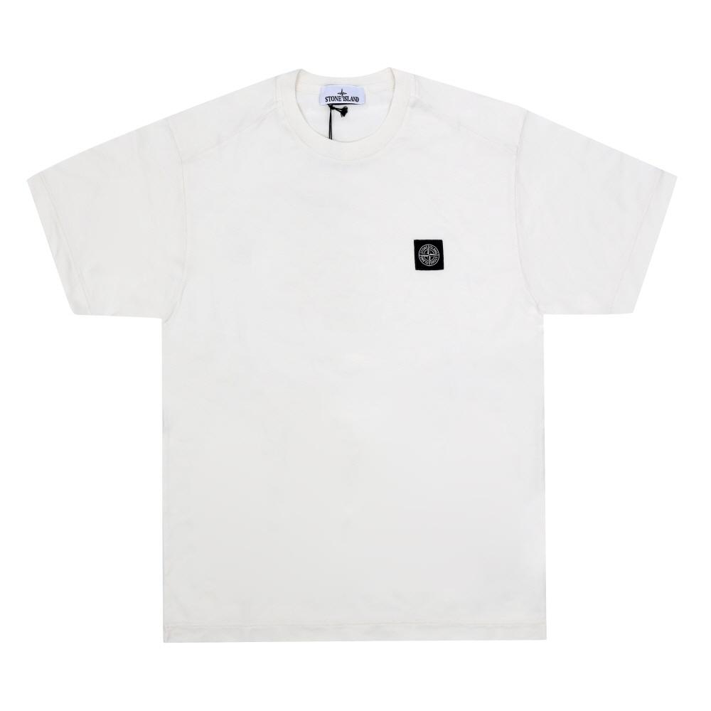 STone ISland Men S ShorT Sleeve T ShirT Mini Wappen Logo paTch S0013 V0093 L1S152100027 S0013 V0093 (M)