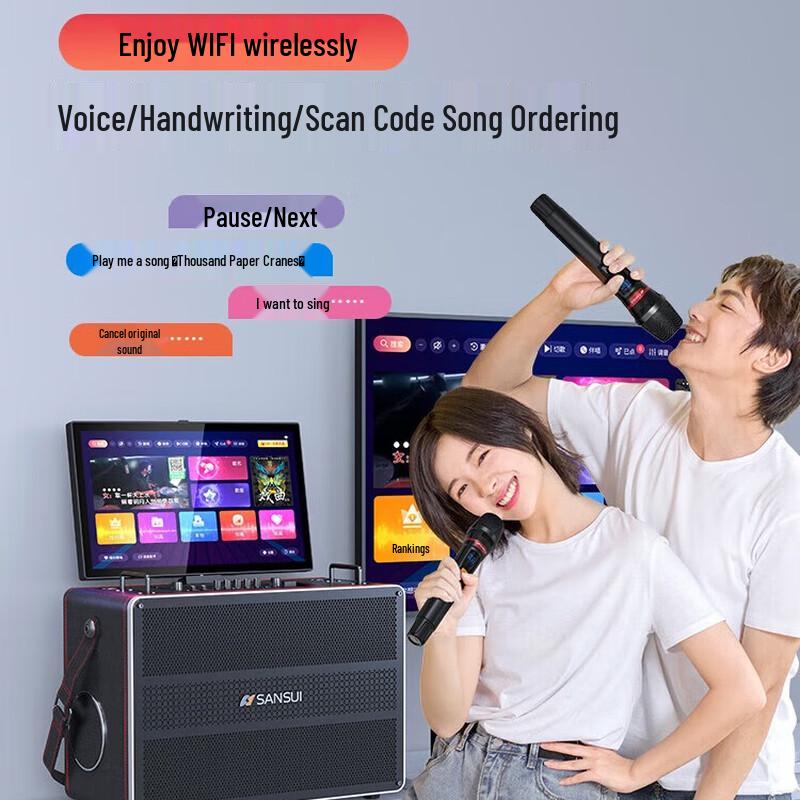 Sansui E30 Portable Karaoke System