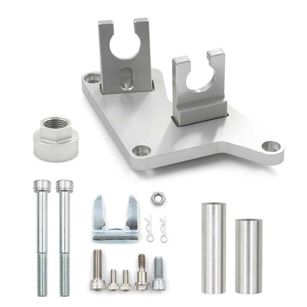 Bil Billet Gearstang Trans Transmission Beslag Aluminiumlegering til Honda Acura B Serie AWD CRV Civic Tilbehør