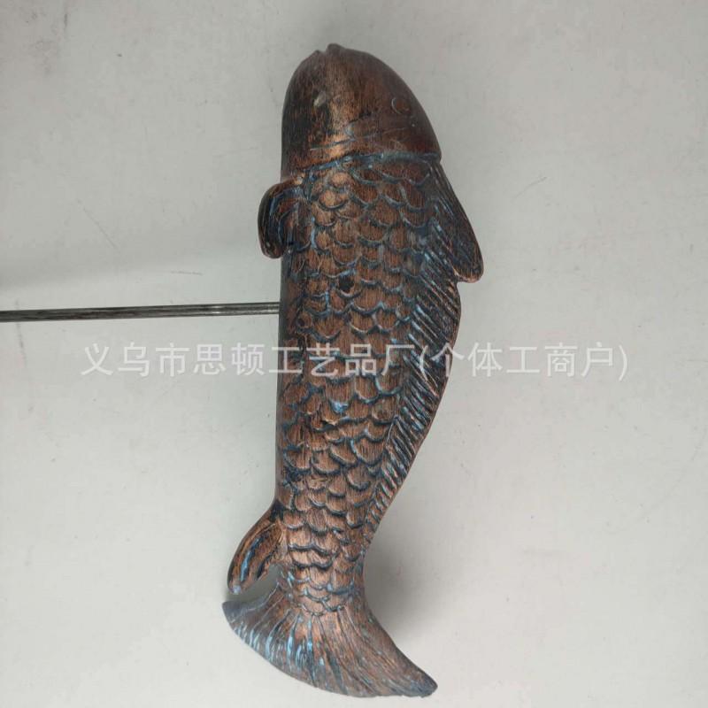 Glow-in-the-Dark Koi Fish Garden Stake Decor Resin Lawn Ornament Outdoor Yard Decoration