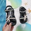 Girls' Shoes Children's Princess kids Sandals 2025 New Summer Baby Soft Soled Ocean Beach Big Children's Sandals