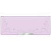 Soft Pencil Petit Purple Double-sided Look-In Case, Simple, Mignon,