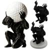 Lustiger Golfball-Ausstellungsständer Kreativer Einzelball-Ständer Heim- und Bürodekoration