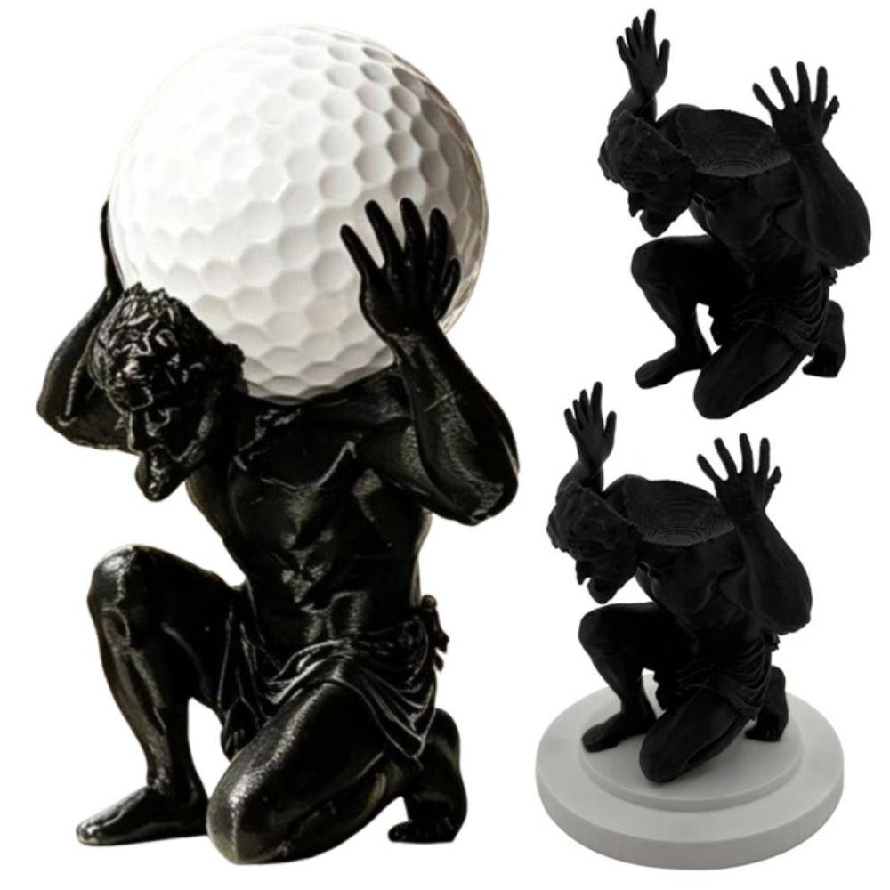 Creative Golf Ball Display Stand Funny Decorative Ball Bracket Single Ball Rack Golf Enthusiasts