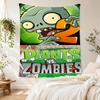 Plants Vs Zombies Aesthetic Tapestry Rustic Farmhouse Great For Reading Corner Dorm Wall Bedroom Four Seasons Vintage Wall Art